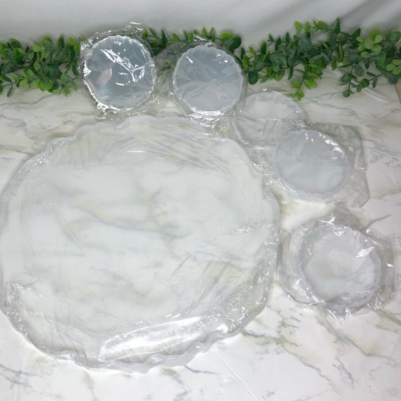 Resin Tray & Coaster Mold, Silicone Epoxy Tray/Coaster Mold • Large size - Picture 2 of 2